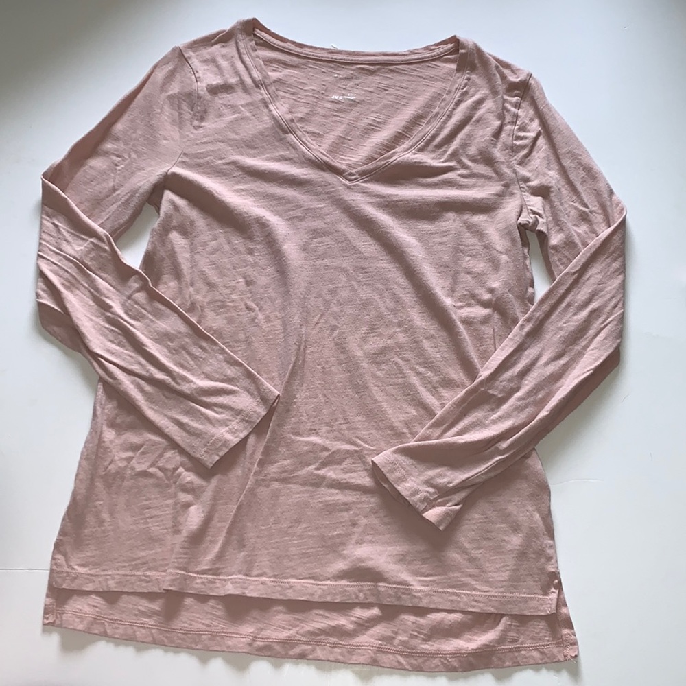 • Blush long sleeve shirt •